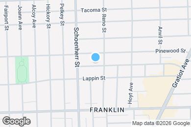 Map image of the property - 13669 Pfent St