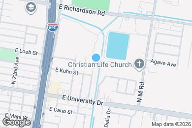 Map image of the property - 404 N 29th Ave