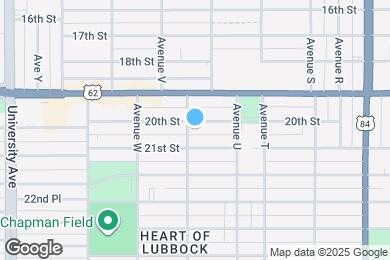 Map image of the property - 2121 20th St