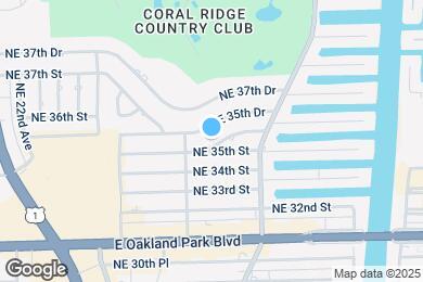Map image of the property - 2725 NE 35th Ct