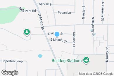 Map image of the property - 120 E Lincoln St