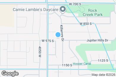 Map image of the property - 3920 W 975 S