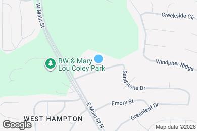 Map image of the property - 256 Sandstone Dr