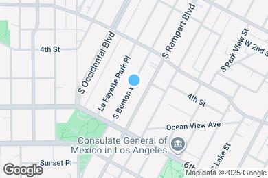 Map image of the property - 420 S Benton Way