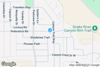 Map image of the property - 381 Federation Rd