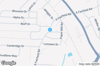 Map image of the property - 608 S Fairfield Rd