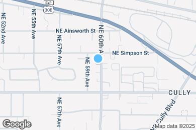Map image of the property - 5731 NE 60th Ave