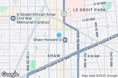 Map image of the property - 1811 8th St NW