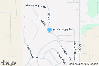 Map image of the property - 3550 Limelight Ln