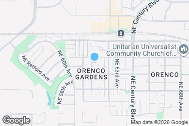 Map image of the property - 764 NE 61st Ave