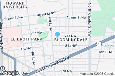 Map image of the property - 2032 Flagler Pl NW