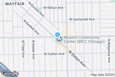 Map image of the property - 4393 N Elston Ave