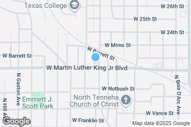 Map image of the property - 2004 N Palace Ave