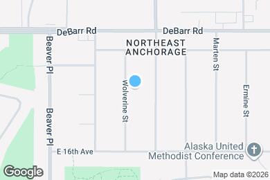 Map image of the property - 1503 Wolverine St