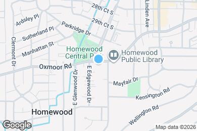 Map image of the property - 1709 Oxmoor Rd