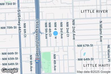 Map image of the property - 6850 NW 4th Ave