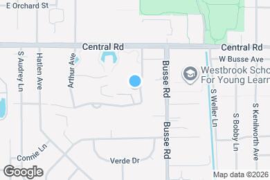 Map image of the property - 1615 E Central Rd