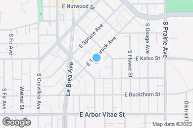 Map image of the property - 218 E Tamarack Ave