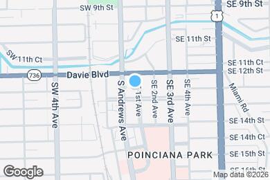 Map image of the property - 1217 SE 1st Ave