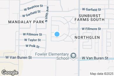 Map image of the property - 6839 W Taylor St