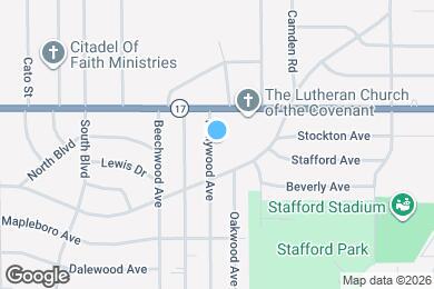 Map image of the property - 5333 Hollywood Ave