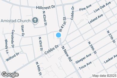 Map image of the property - 2208 N 41st St