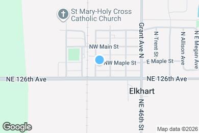 Map image of the property - 367 NW Maple St