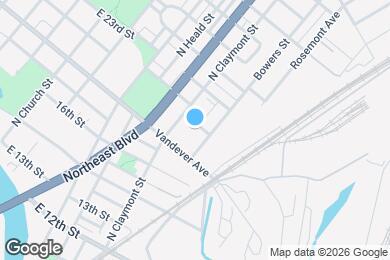 Map image of the property - 1224 E 22nd St