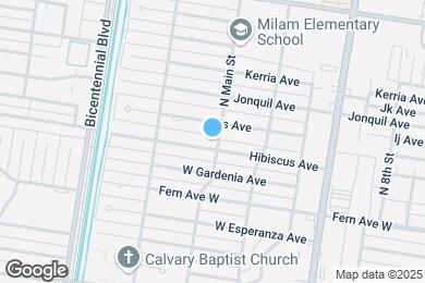 Map image of the property - 1400 Hibiscus Ave