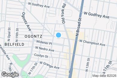 Map image of the property - 1520 W Champlost Ave