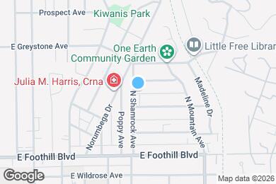 Map image of the property - 240 N Shamrock Ave