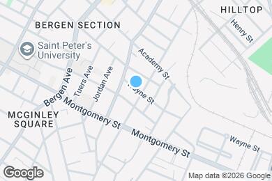 Map image of the property - 455 Wayne St