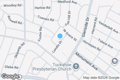 Map image of the property - 1404 Landis Dr