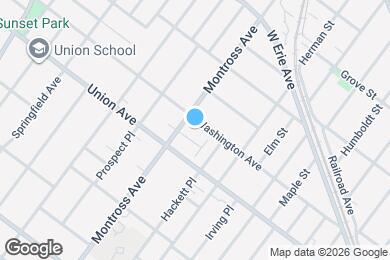 Map image of the property - 151 Washington Ave