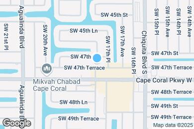 Map image of the property - 1733 SW 47th Terrace