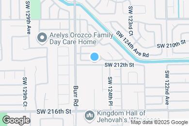 Map image of the property - 12618 SW 211th Ter