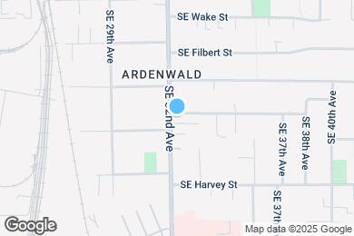 Map image of the property - 3224 SE Rockwood St