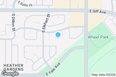 Map image of the property - 2448 S Evanston St