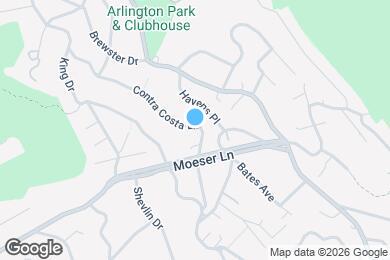 Map image of the property - 993 Contra Costa Dr