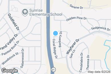 Map image of the property - 7259 Coral Ridge Dr