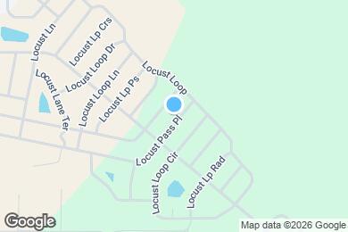 Map image of the property - 342 Locust Pass Pl