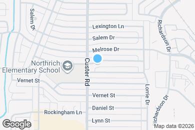 Map image of the property - 439 Malden Dr
