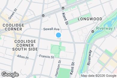 Map image of the property - 128 Longwood Ave