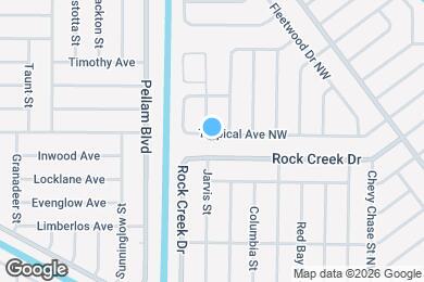 Map image of the property - 1057 Tropical Ave NW