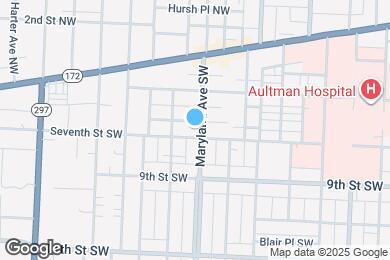 Map image of the property - 639 Maryland Ave SW