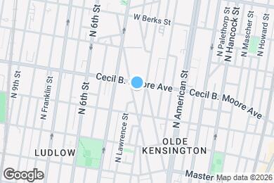 Map image of the property - 1645 Germantown Ave