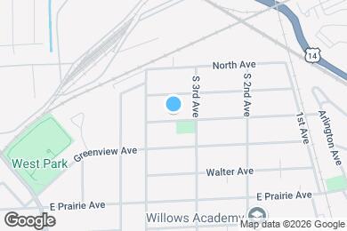 Map image of the property - 856 Woodlawn Ave