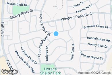 Map image of the property - 5846 Dolores St