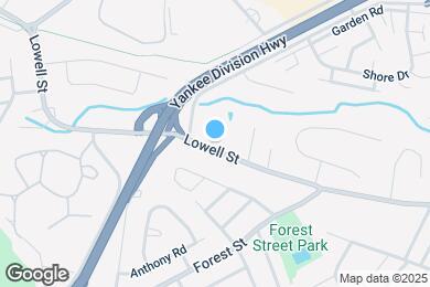 Map image of the property - 303 Lowell St