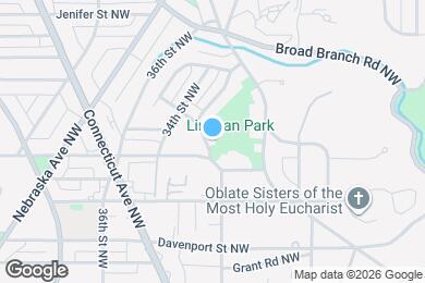 Map image of the property - 3201 Broad Branch Terrace NW